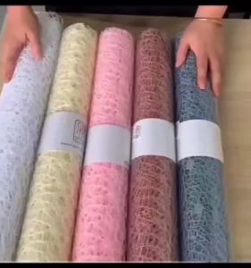 รามี่ตาข่ายเกาหลี (50×70cm) รามี่ห่อช่อดอกไม้ กระดาษห่อช่อดอกไม้ ตาข่าย สไตล์เกาหลี ตาข่ายห่อดอกไม้ ตาข่ายเกาหลี กระดาษตาข่ายเกาหลี กระดาษตาข่าย - Lazada