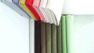 0.5M/1m/2m faux cotton linen fabric pure color soft for DIY shirt clothing curtain luggage home textile tablecloth sewing fabric