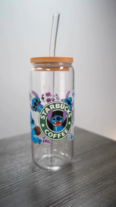 GEN303 Capybara Pattern Crystal Adhesive UV Transfer Stickers Fashion DIY Label Stickers Cartoon Washable Stickers