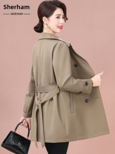 SHERIHAM | Áo Khoác Midi Sang Trọng cho Phụ Nữ Trung Niên Size Lớn
