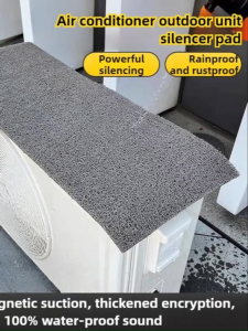Drip-Proof Air Conditioner Protector Magnet Adsorption PVC Waterproof Sun Prote Outdoor Rain Shield