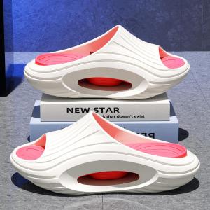 MONLEYTA | Dép đi trong nhà mùa hè chống trượt cho phụ nữ mang thai EVA Dép đi trong nhà cho nam và nữ hỗ trợ gót chân dùng trong nhà và ngoài trời