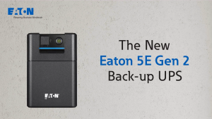 Eaton 5E Gen2 UPS USB IEC 1600 VA 900 W Input: C14 Outputs: (6) C13 Tower
