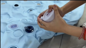 Mini Air Pump Rechargeable - Pompa Electric Pompa Elektrik Pompa Mini Portable dengan lampu LED