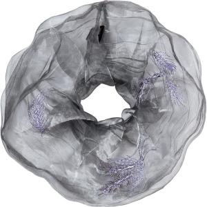 Elegant Embroidered Hair Ties for Women Original Design Polyester Fiber with Artificial Crystal out Alloy Embedded Hair Bands