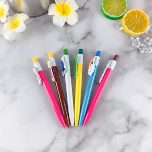 Combo 6 Bút bi siêu cute nhiều màu đẹp mẫu hình siêu cute - Ngòi 0.5mm - Combo bút viết mực xanh