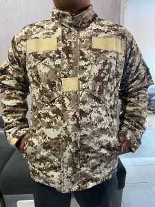 jaket tactikal loreng digital gurun