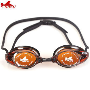 (YINGFA) New Professional Swimming Goggles Adult Anti-fog UV Protection Lens Swim Eyewear Men Women Waterproof Adjustable Silicone Swim Glasses