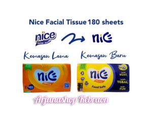 NICE Facial Tissue Tisu Wajah 180sheets / 2 Ply