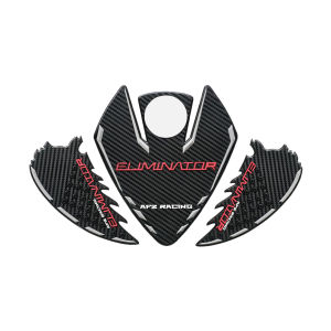 Suitable for Kawasaki Eliminator 500 500SE 400 450 Motorcycle Side Tank Stickers Rubber Anti-Slip Pads Knee Grip Protection Pads
