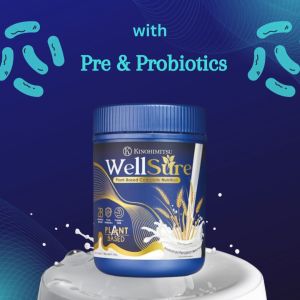 WELLSURE PLANT-BASED COMPLETE NUTRITION OAT FLAVOUR 850G