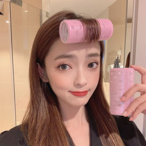 Korean Style Large Fringe Curls Eight-Character Air Bangs Reel Air Hair Curly Hair Artifact for a Lazy Hollow Curler