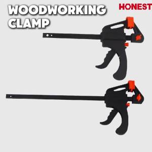 2pcs Quick Grip Clamps Bar Clamps Quick Release Clamp 4/6/12 inch for Woodwork Handmade Craft DIY Clamping
