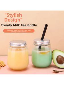 High Temperature Resistant Commercial Household Juice Beverage Glass Bottle