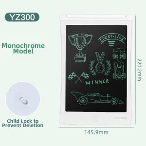deli | Childrens Digital Drawing Board Colorful Graffiti Writing Pad