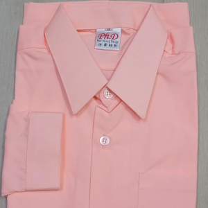Size 9-19 PhD Peach Long Sleeves School Uniform Comfortable Easy to Manage Durable Long Lasting | Baju Sekolah Lengan Panjang Pic Tahan Berkualiti
