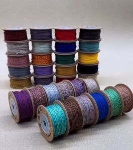 Cotton Yarn Hand Rubbed Thread Non Elastic Cotton Rope 手搓棉线 手工线 串珠線 编织手绳 流苏线