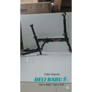 SYTE Frame Sepeda Lipat Ukuran 16\" Motif IKAN KOI Special Edition