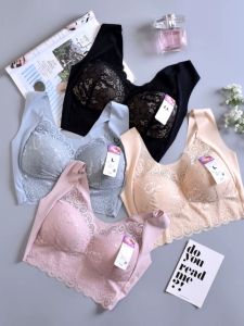 Plus Size Bra Beauty Back Heat Shaped Wireless Bra Thin D Fat mm 100.00kg Natural-looking Seamless Intimates Women