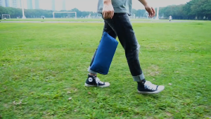 COD LISM Kasur Matras Angin Empuk Tiup Camping Lipat Outdoor Manual Sleeping Pad Waterproof Single LS18Z