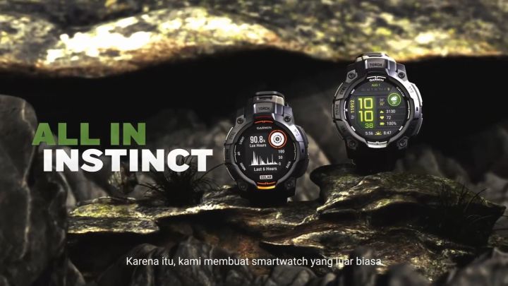 JAM TANGAN GARMIN SMARTWATCH PRIA GARMIN INSTINCT 3 AMOLED NEOTROPIC 5 CM - MEN - RUBBER - GREEN GREY - JAMDUNIA / JAM DUNIA JD18 # JAM TANGAN PRIA JAM TANGAN SMARTWATCH JAM PRIA JAM TANGAN ANTI AIR $ GARMIN INSTINCT3 JAM TANGAN DIGITAL S003