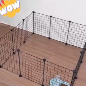 【COD】DIY Pet Fence Accessories Tool Dog Cat Cage Extendable Stackable Steel Panel pane Parts
