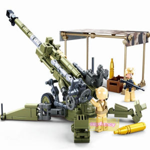 Sluban | Bộ Đồ Chơi Xếp Hình Quân Sự Siêu Nhẹ Sluban M777 Mô Hình Pháo Trường Quân Đội Đồ Chơi Giáo Dục Dành Cho Trẻ Em Trai Quà Tặng