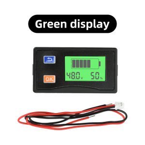 DC 9–120V LCD Digital Voltage Meter and Battery Level Indicator Universal Power Meter Suitable for Electric Vehicles Etc.