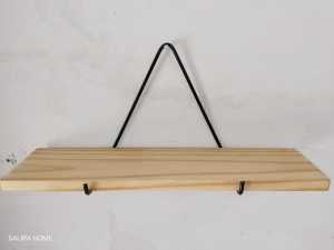 rak dinding gantung kayurak gantung besi segitigarak kayu jati Belanda minimalis murah