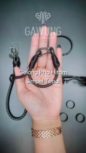 Gelang Kulit 5 Layer Lilit Pria Cowo GGL5L