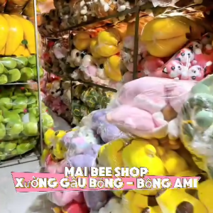 Gấu bông cho bé hình gà chip mềm mịn  ngộ nghĩnh