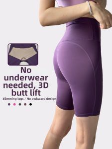 sui xin yu qie | High Waist Five-division Compression Pants For Fitness & Running Women Summer Slim Yoga Pants