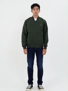 Greenlight Jaket Bomber Pria Regular Fit Polyester Bomb OL-C061124