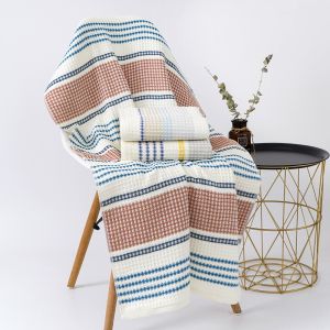 Pure Cotton Quick Dry Bath Towel Set for Men And Women Home Use Yarn Towel Comfortable Absorbent Bath Towels 2025 New Style