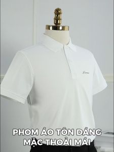 Áo polo nam cao cấp có cổ SIXMEN - Tặng Kèm Hộp Quà Xịn - Polo BASIC logo SIXMEN vải cá sấu cotton CVC thoáng mát xịn