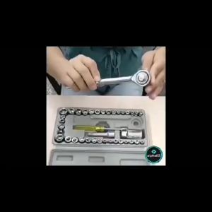 TOOLS 40pcs Socket WRENCH Set Box Socket Set Hand Tools Ratchet Socket Set Spanner Set DIY Spanar Spannar Box