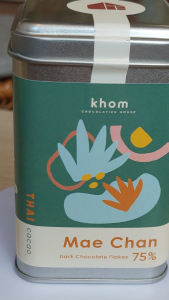 Thais Crafted Chocolate 180g (Khom Chocolatier House) - Mae Chan (Callets) (No preservatives / emulsifiers) - Pre-order Available to Maximise Shelf Life