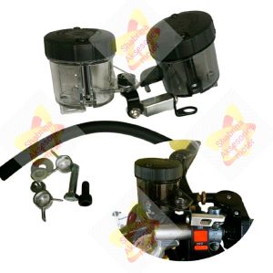 Botol Tabung Big Volume Master Rem Pisah Set Braket Breket Full CNC