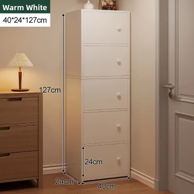 Multifunctional Slim Storage Cabinet Panel Type