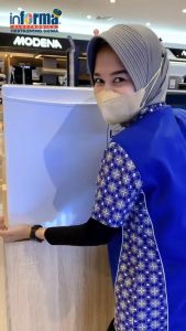 SHARP SJ50MBXW Kulkas Mini Lemari es Portable | SJ 50 MBXW