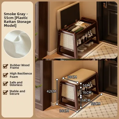 Multifunctional Shoe Storage Bench