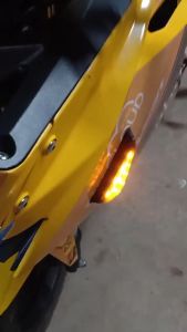 ไฟเลี้ยว สามเหลี่ยม MSXCBR150CBR250CBR300CBR500CBR650ไฟเลี้ยวแต่ง ไฟเลี้ยวLEDแบบแปะไฟเลี้ยว กันน้ำ ราคาต่อคู่(0085)