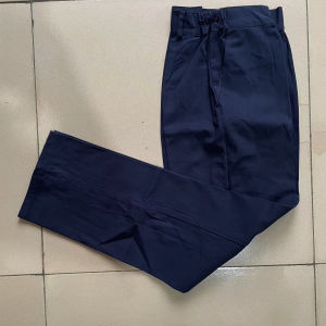 Pure Cotton Work Pants Reflective Strips Wear Resistant Loose Fit Mechanic Large Size Labor Protection Trousers for Mining