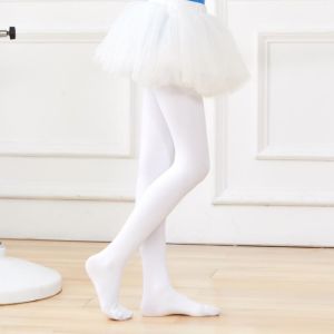 Childrens Dance Tights Girls Underwear Anti-Mosquito Socks Thin Student Jumping Hooks Prevention Pantyhose Baby White Socks