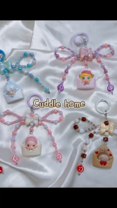 (พร้อมส่งจากไทย) พวงกุญแจ pop bean แท้ 100% ✨เป็นงาน Hand made แถมฟรี‼️แผ่นใสห้อยโทรศัพท์ทุกออเดอร์