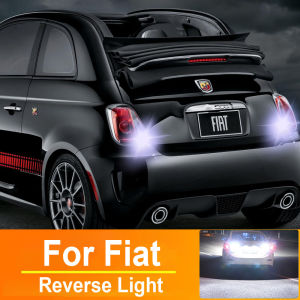 2pcs LED Reverse Light Backup Lamp P21W BA15S 1156 For Fiat Ducato Punto Evo 500 Panda Grande Bravo 2 Doblo Canbus Bulbs