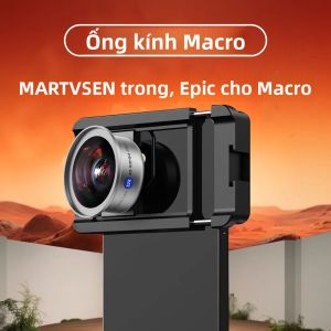 MARTVSEN 32X 5K HD Ống Kính Macro Ống Kính Chụp Ảnh Cận Cảnh Đa Năng Dành Cho iPhone/Android Bộ Lọc Điện Thoại Di Động Độ Phân Giải Cao
