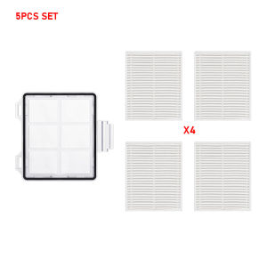 HEPA Filter Spare For Xiaomi S20 D106 E10C E12 E10 B112 3C Plus C103 3C Enhanced Robot Vacuum Part Primary Filter Accessories