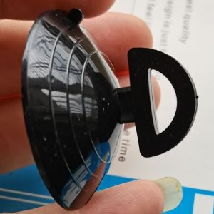 Car Sunshade Dovetail Suction Cup Black Curtain Fixed Sunshade Car Glass Transparent Integrated Ceiling Disassembly Suction Cup