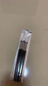 5 Pcs Dental Resin Brush Pens Dental Shaping Silicone Adhesive Composite Porcelain Teeth Dentist Tools Dentistry Lab Tool